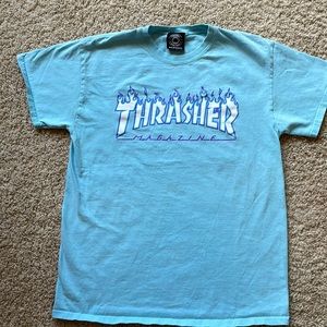 Thrasher Magazine flame short sleeve T-shirt